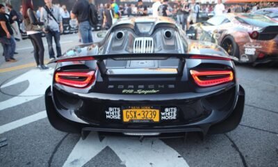 Porsche 918 Spyder Weissach at Gumball 3000