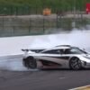 Koenigsegg One:1 crash at Spa
