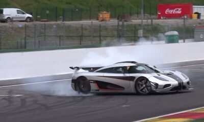 Koenigsegg One:1 crash at Spa