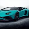 Lamborghini Aventador SV Roadster front angle