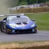 Lamborghini Huracan GT3 crashes at Goodwood Festival of Speed