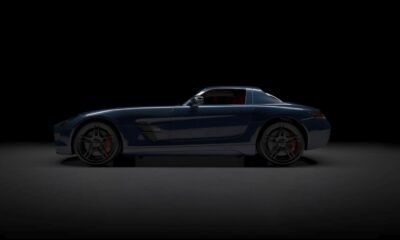 Bare Carbon Fiber Mercedes-Benz SLS AMG