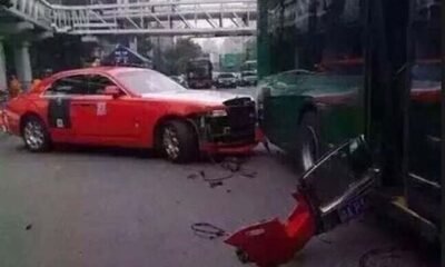 Psy of 'Gangnam Style' fame crashes Rolls Royce