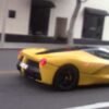 Arab LaFerrari drifting in Beverly Hills