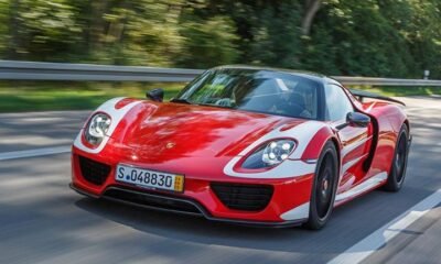 Mark Webber's Porsche 918 Spyder Weissach