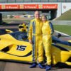 Google VP Benjamin Sloss with wife and LaFerrari FXXK at Fiorano