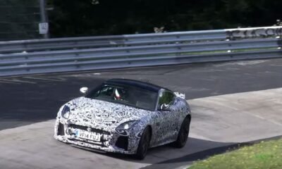 Jaguar F-Type SVR Coupe at the Nurburgring