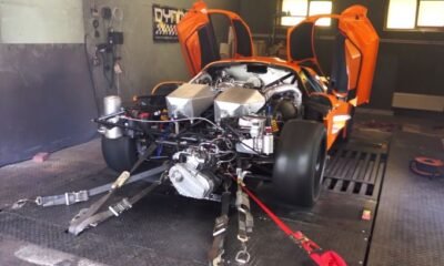 Saleen S7 dyno run