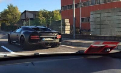 Bugatti Chiron spy shots