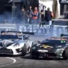 Lamborghini Murcielago vs Lexus LFA tandem drift
