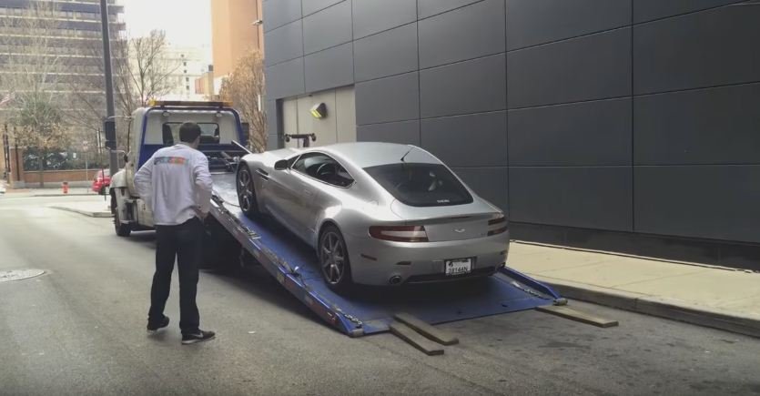 Doug deMuro's Aston Martin V8 Vantage breaks down