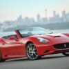 Ferrari California crashed in Brazil