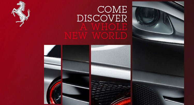 Ferrari FF facelift teaser image
