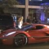 Lewis Hamilton and Justin Bieber spotted in a LaFerrari in Beverly Hills