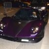 Lewis Hamilton in his Pagani Zonda LH in Monaco