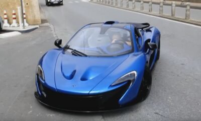Lewis Hamilton's McLaren P1 in Monaco