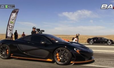 McLaren P1 vs Bugatti Veyron in World's Greatest Drag Race