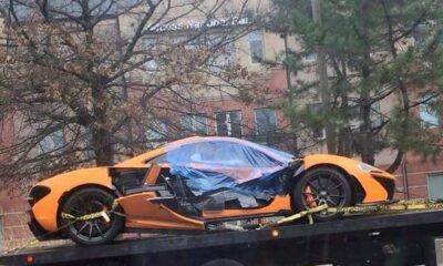 Arab Mclaren P1 crash in DC area