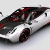Pagani Huayra in Zonda Cinque Livery render