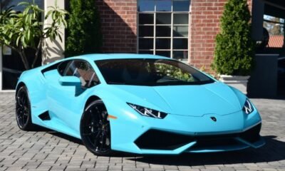 Blue Glauco Lamborghini Huracan For Sale in the US-1