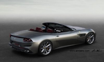 Ferrari GTC4Lusso Spyder Rendering