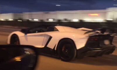 Toyota Supra vs Lamborghini Aventador drag race