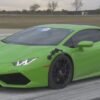 Twin-Turbo Lamborghini Huracan half mile world record