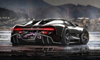Bugatti Chiron Racecar Rendering by YasidDESIGN