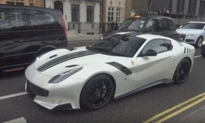 Gordon Ramsay's Ferrari F12 TDF in London