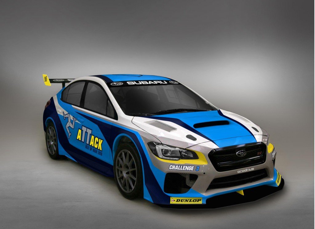 2016 Subaru WRX STI Isle of Man Record Attempt Car