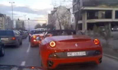 Ferrari crash caught on tape 2