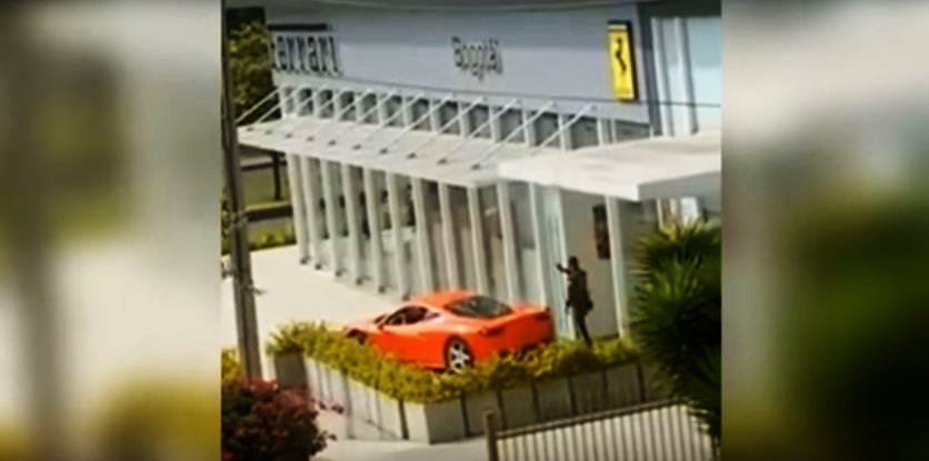Ferrari crash caught on tape-4