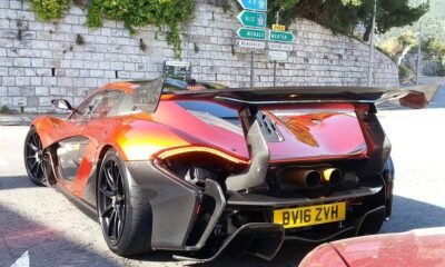 First road legal McLaren P1 GTR spotted in Monaco-1