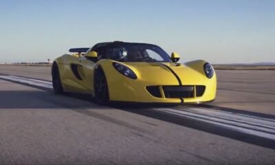 Hennessey Venom GT sets new world speed record