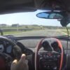 Hot lap in a Pagani Huayra BC
