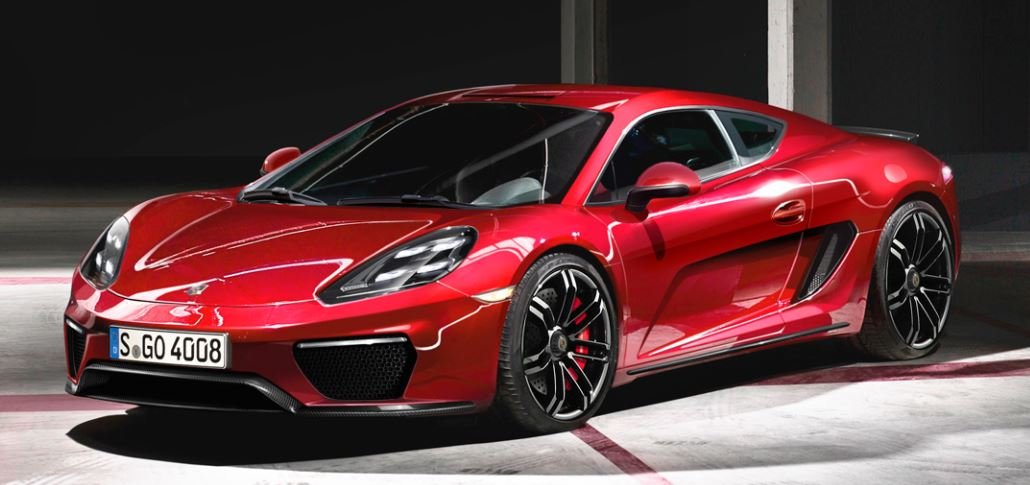 Porsche 960 digital rendering
