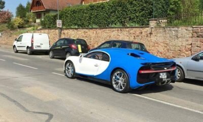 US-spec Bugatti Chiron spotted in France-3