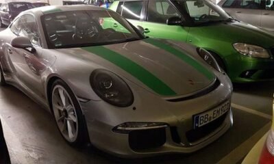Boosted Boris spots rare Porsche 911 R at Nurburgring-2