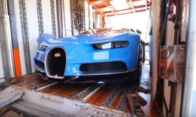 Bugatti Chiron arrives in San Diego