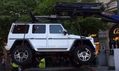 Exotic Mercedes-Benz G500 4x4 gets impounded