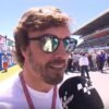 Fernando Alonso at MotoGP Italian GP at Mugello