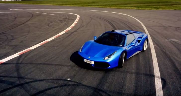 Ferrari 488 Spider- Top Gear teaser