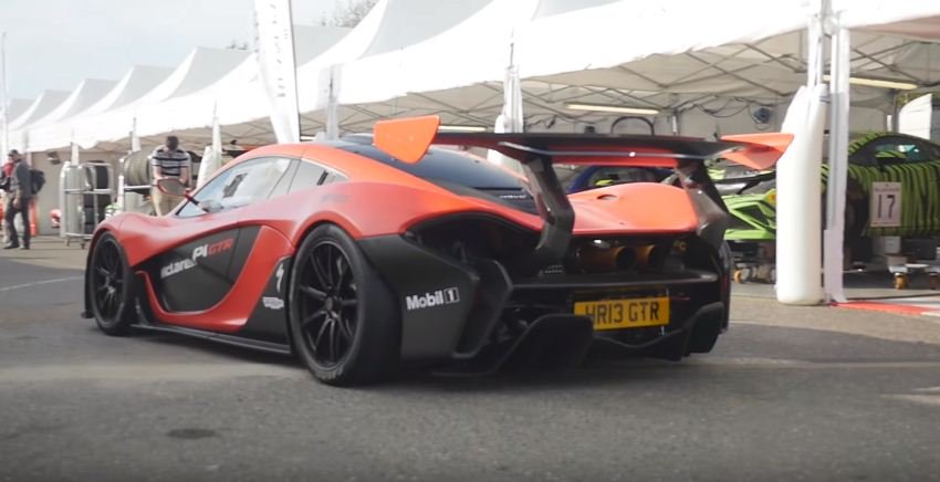 First road-legal Mclaren P1 GTR in the UK