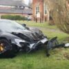 McLaren 650S crashed in the UK