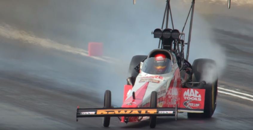 NHRA Top Fuel Dragster Drift