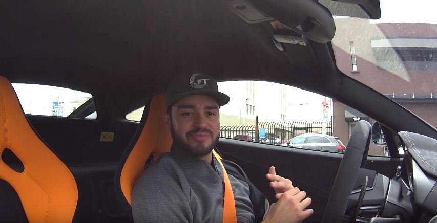 Salomondrin loves his new Mclaren 675LT