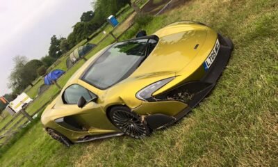 2016 Mclaren 675LT Spide crash Goodwood-2