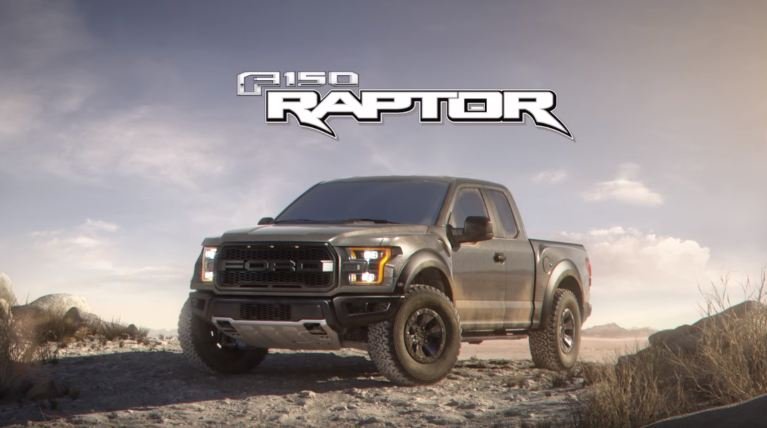 2017 Ford F-150 Raptor 3D animation