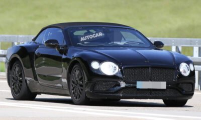 2018 Bentley Continental GT Convertible-spy shots-1