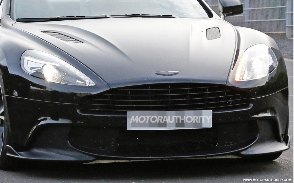 2018 Aston Martin Vanquish S prototype spy shots-1